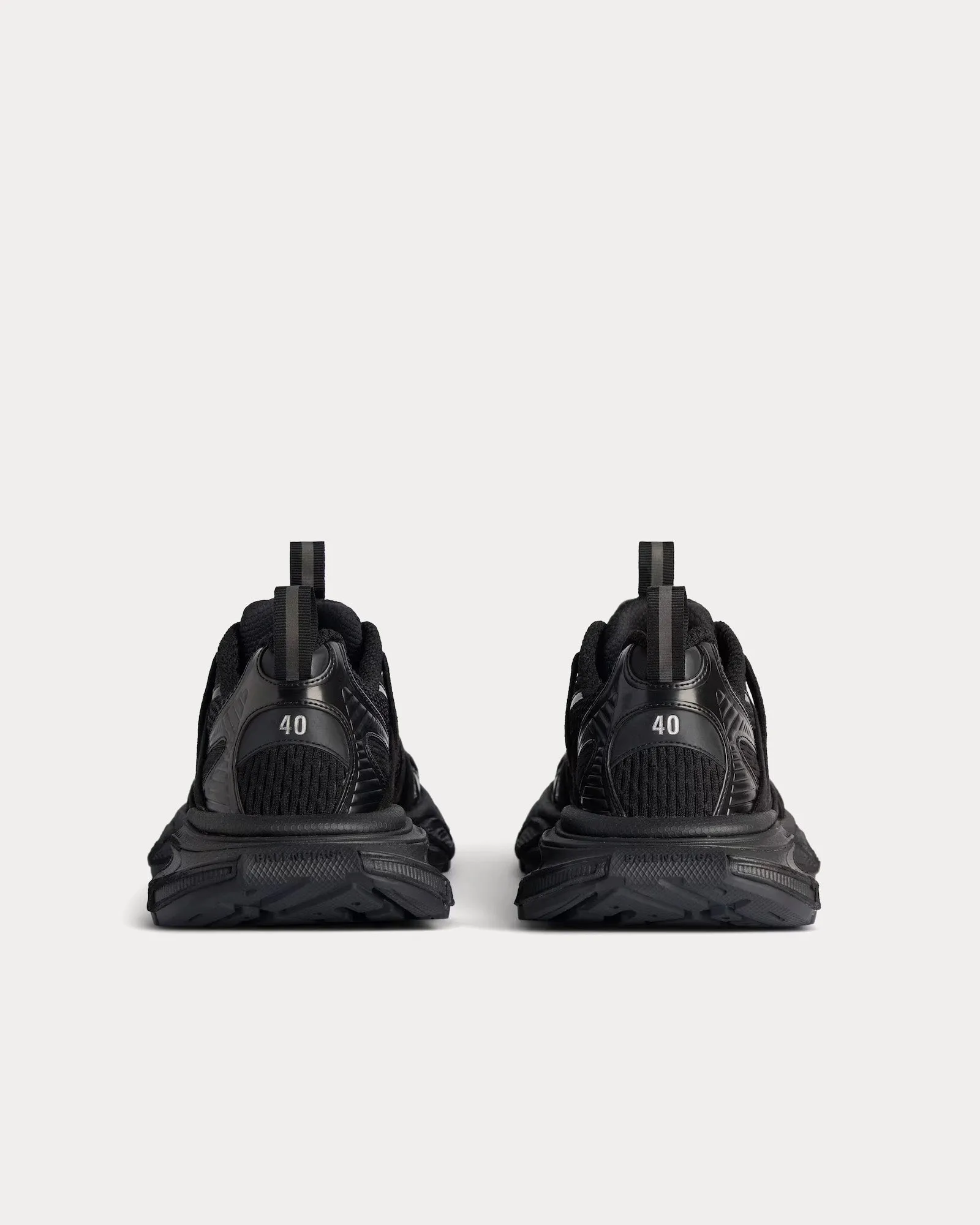 3XL Extreme Laces B Black Low Top Sneakers