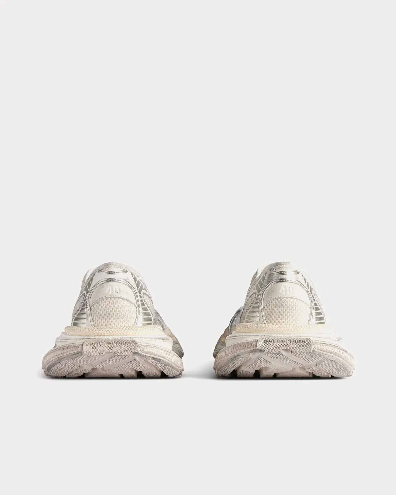 3XL Polyurethane & Polyester Eggshell Slip On Sneakers