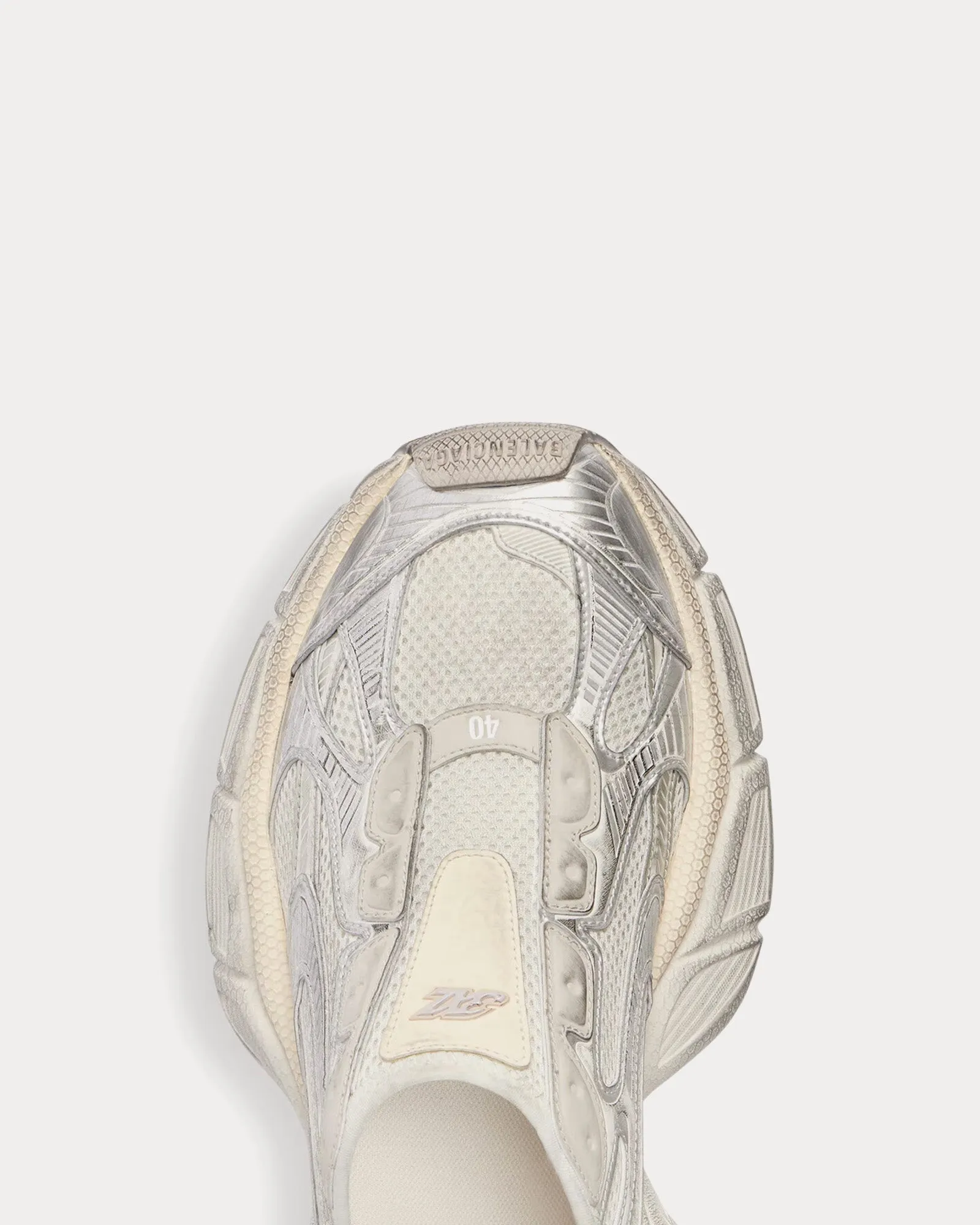 3XL Polyurethane & Polyester Eggshell Slip On Sneakers