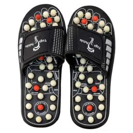 avyaan Manual Spring Acupressure and Magnetic Therapy Accu Paduka Slippers for Full Body Blood Circulation Natural Slippers For Men and Women (Unisex) (Size 4, 5, 6, 7, 8, 9, 10) (8)