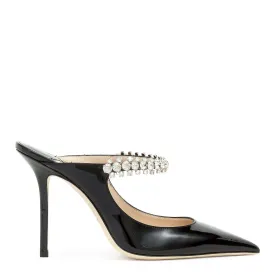 Bing 100 patent black mules