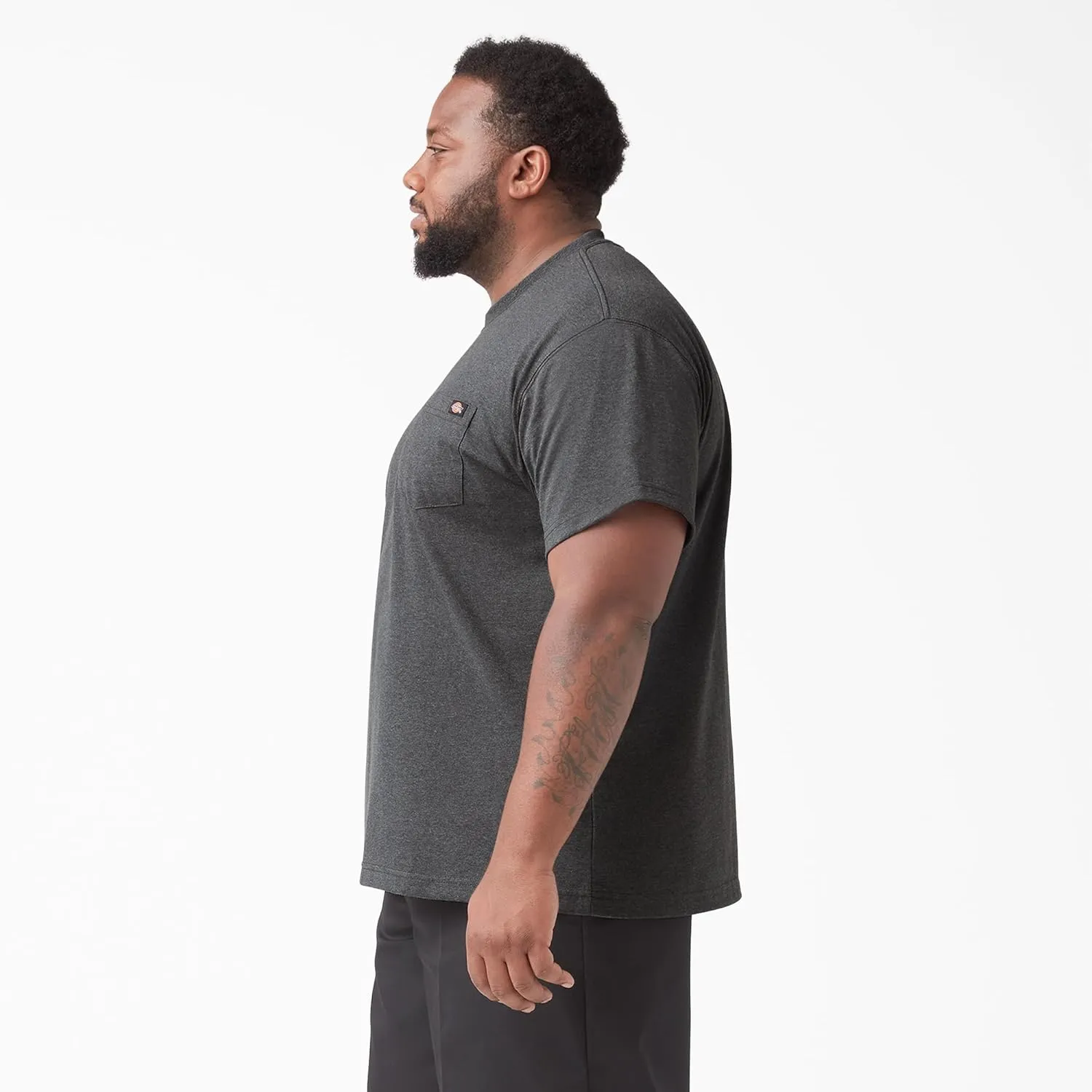 Dickies Men's Short Sleeve Heavyweight Crew Neck