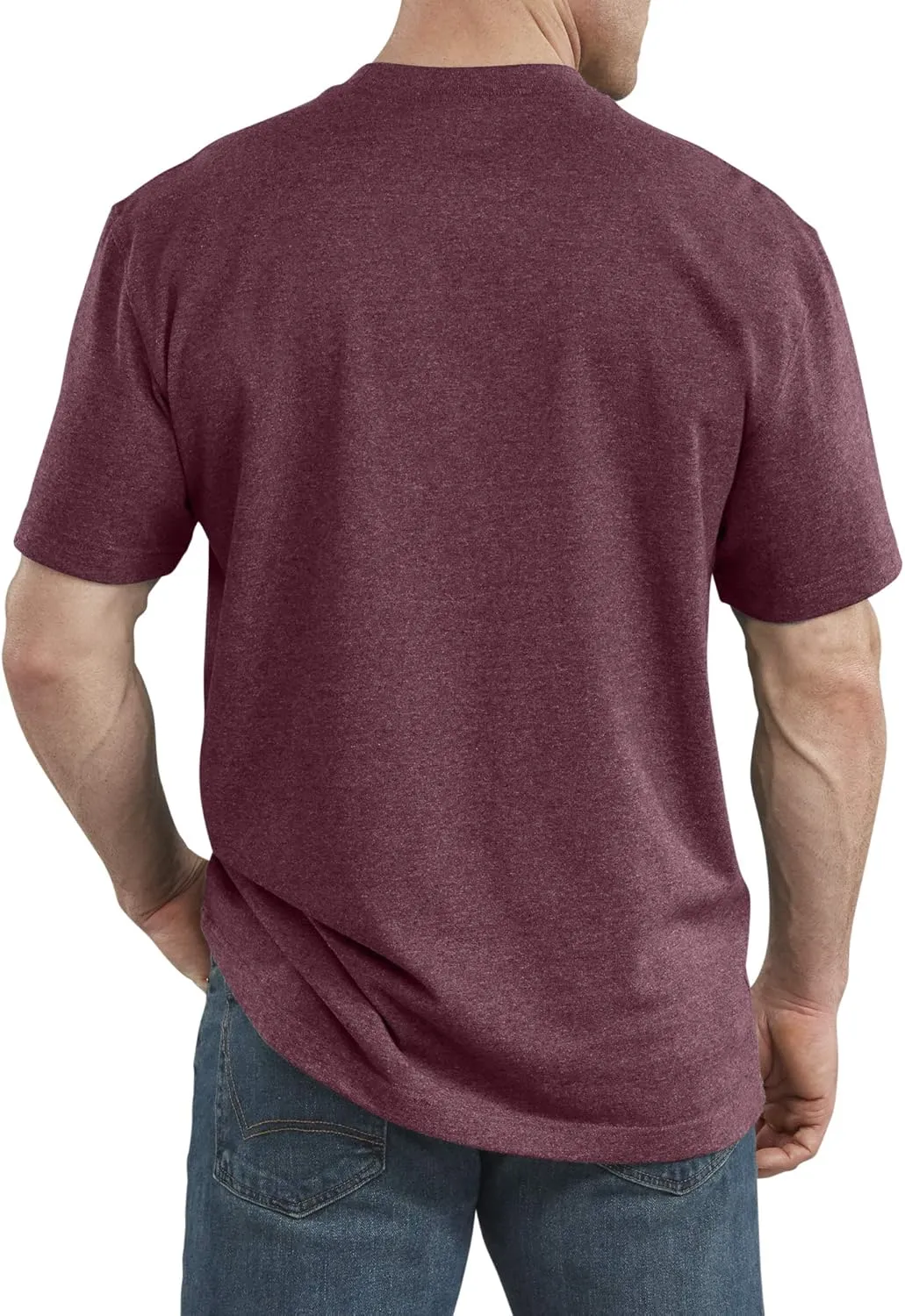 Dickies Men's Short Sleeve Heavyweight Crew Neck