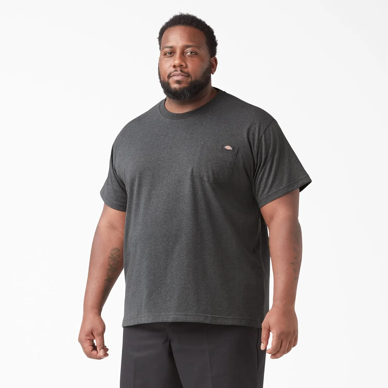 Dickies Men's Short Sleeve Heavyweight Crew Neck