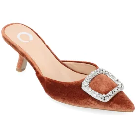 Journee Collection Women's Rishie Pump Brown