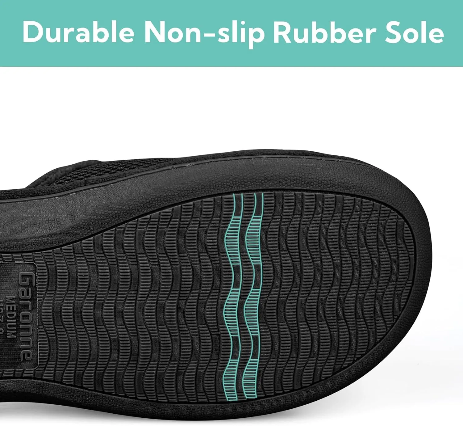 Men's Adjustable Wrap Open-toe Slippers with Memory Foam, Summer House Shoes for Men