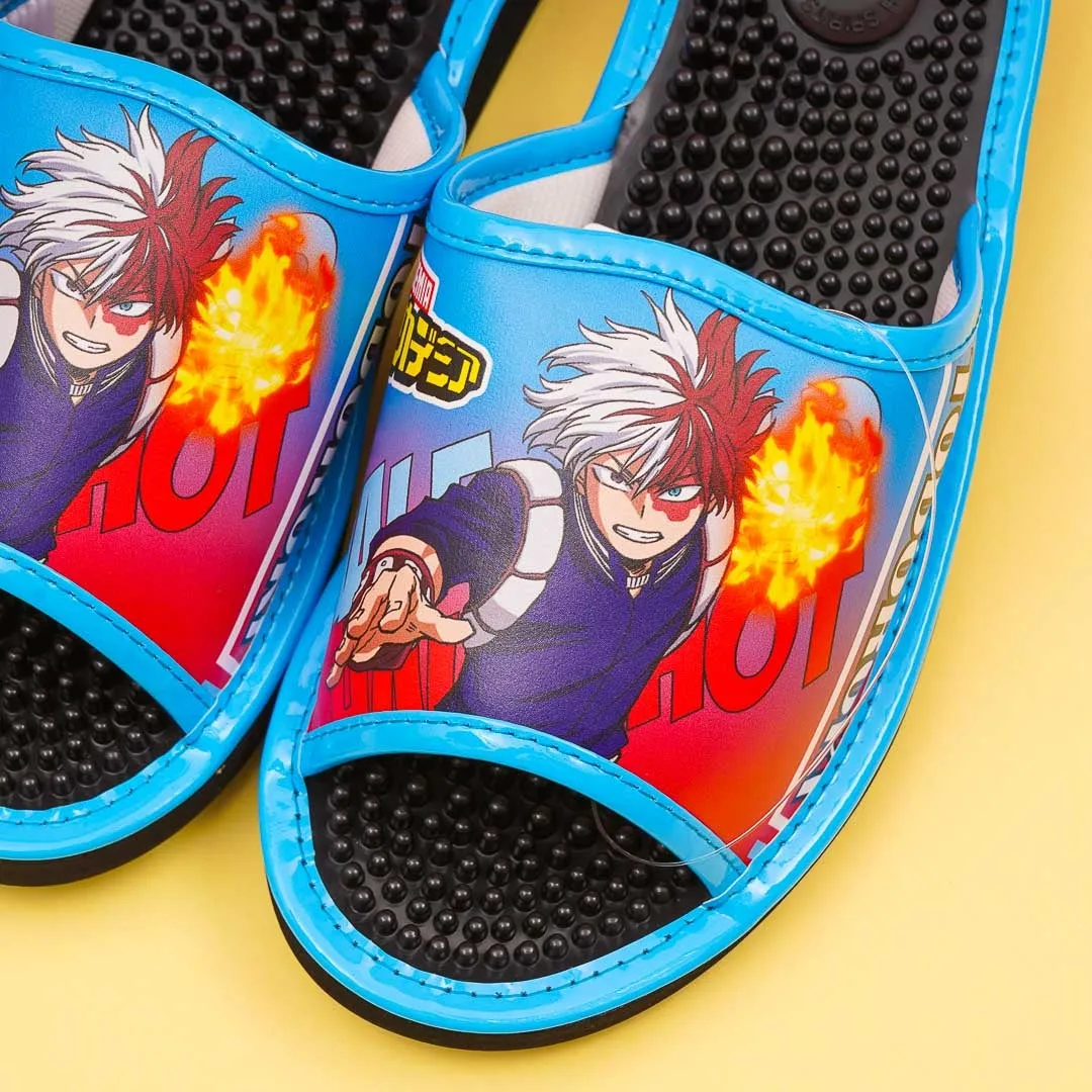 My Hero Academia Acupressure Sandals - Blue / Medium