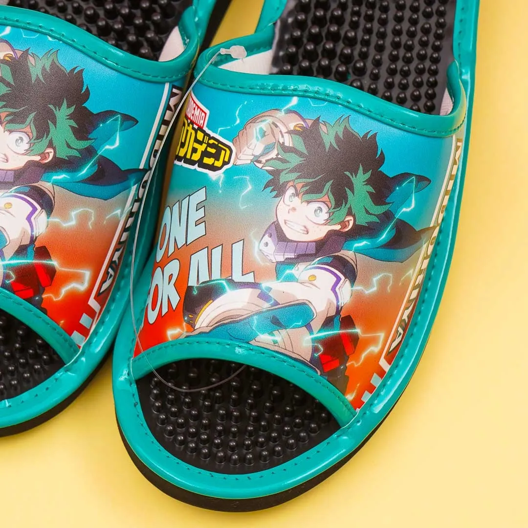 My Hero Academia Acupressure Sandals - Green / Large