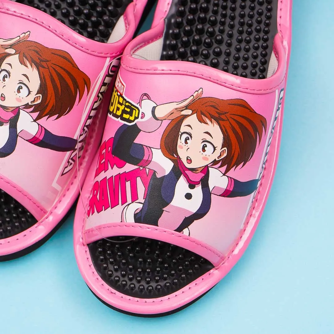 My Hero Academia Acupressure Sandals - Pink / Large