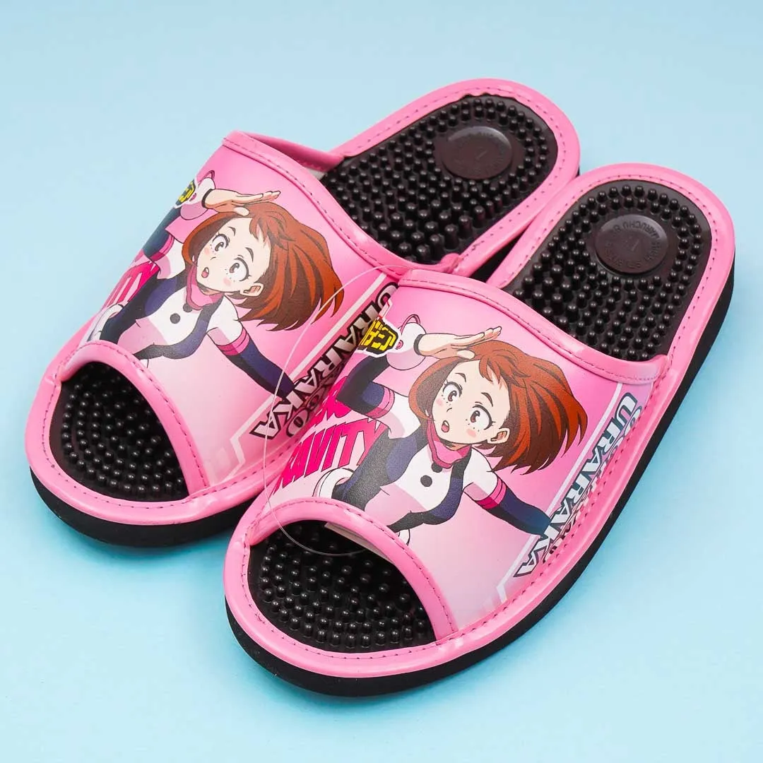 My Hero Academia Acupressure Sandals - Pink / Large