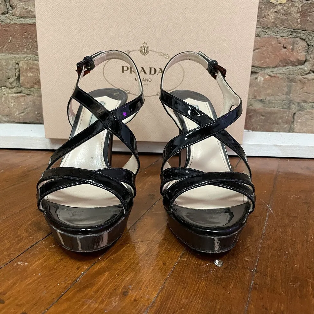 Prada Sling Back Sandals - Size 40