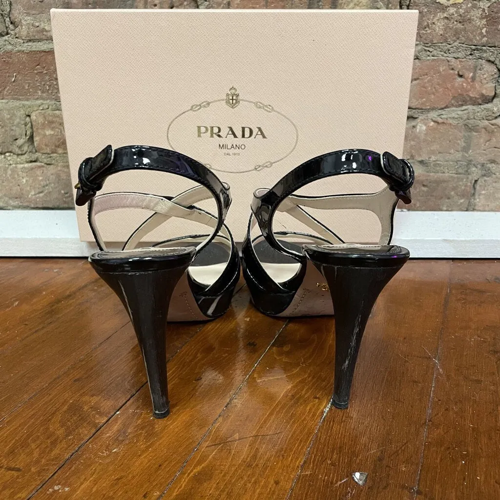 Prada Sling Back Sandals - Size 40