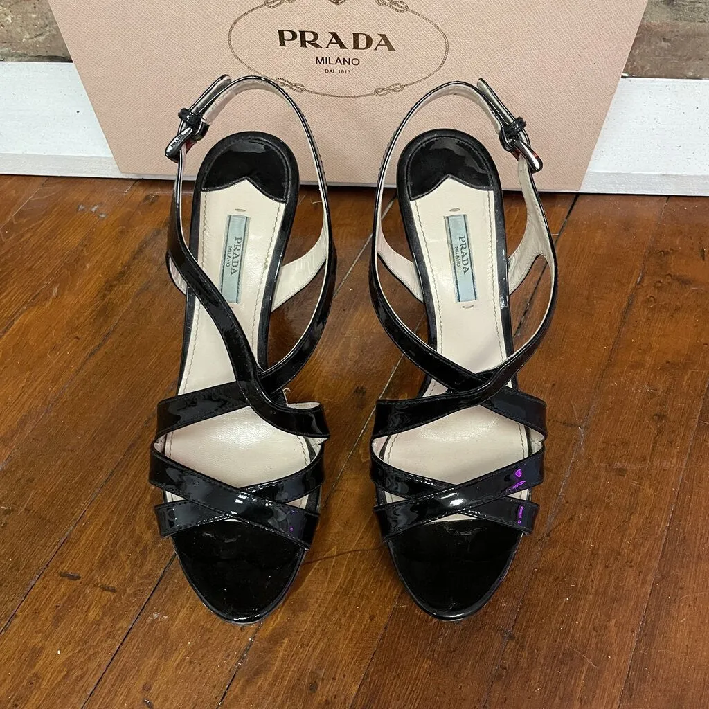 Prada Sling Back Sandals - Size 40