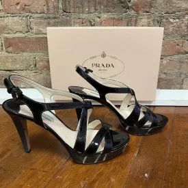 Prada Sling Back Sandals - Size 40