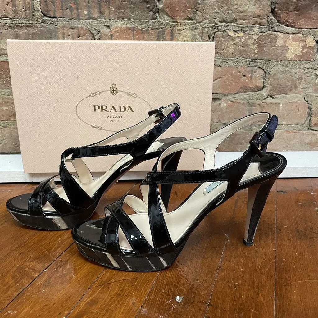 Prada Sling Back Sandals - Size 40
