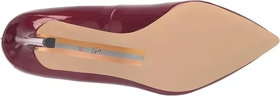 Sam Edelman Hazel Holly Red Stiletto Heeled Dress Shoes Pointed Toe Fashion Pump