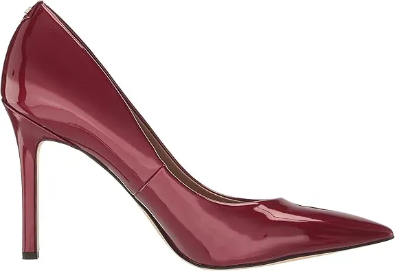 Sam Edelman Hazel Holly Red Stiletto Heeled Dress Shoes Pointed Toe Fashion Pump