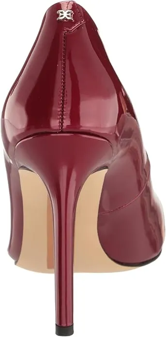 Sam Edelman Hazel Holly Red Stiletto Heeled Dress Shoes Pointed Toe Fashion Pump