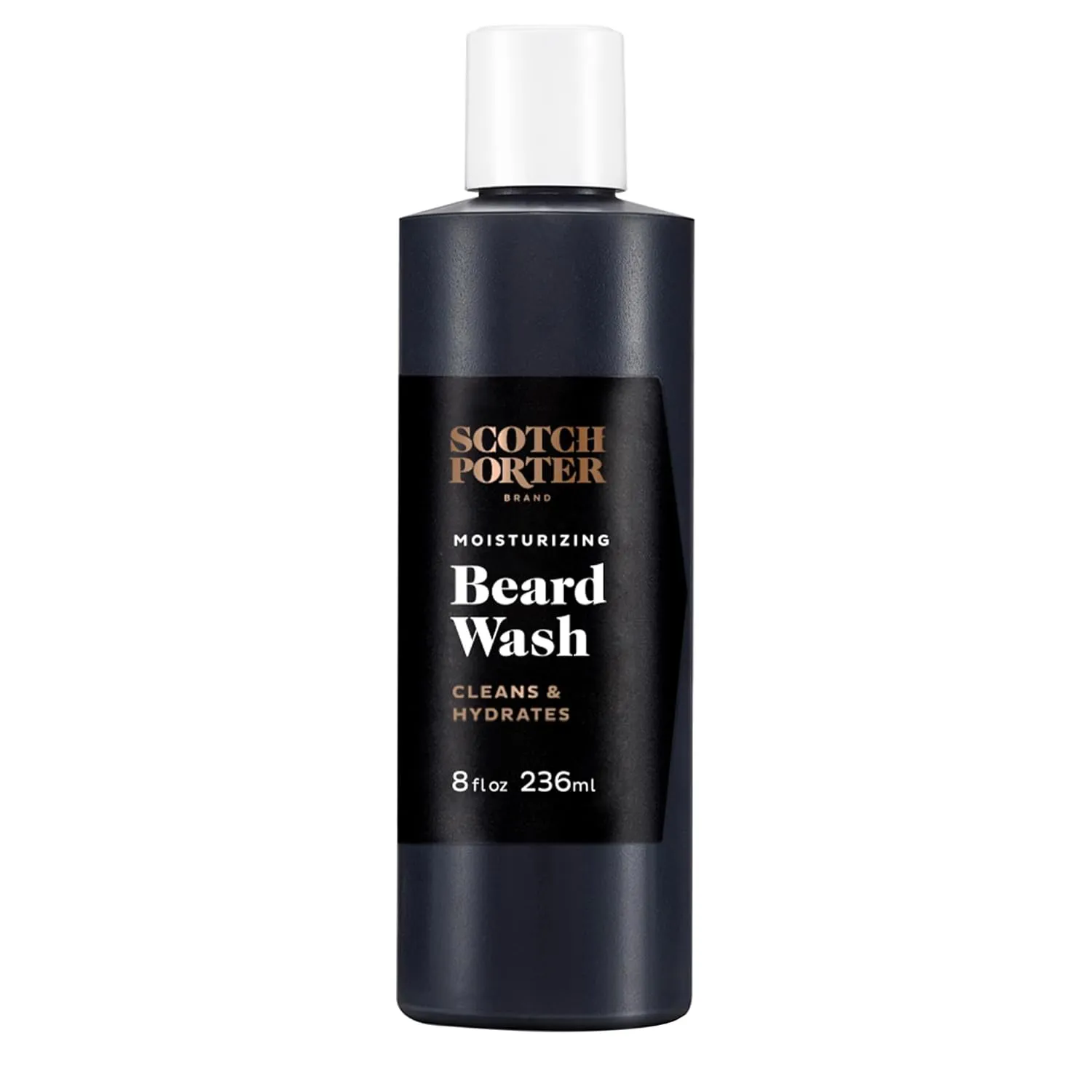 Scotch Porter Moisturizing Beard Wash ?C Cleanse, Refresh, Hydrate & Soften Coarse, Dry Facial Hair while Protecting Skin for a Fuller/Healthier-Looking Beard ?C Original Scent, 8 oz. Bottle