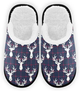 Slippers Soft Non-Slip Indoor House Slippers Home Shoes For Bedroom Hotel Travel Spa