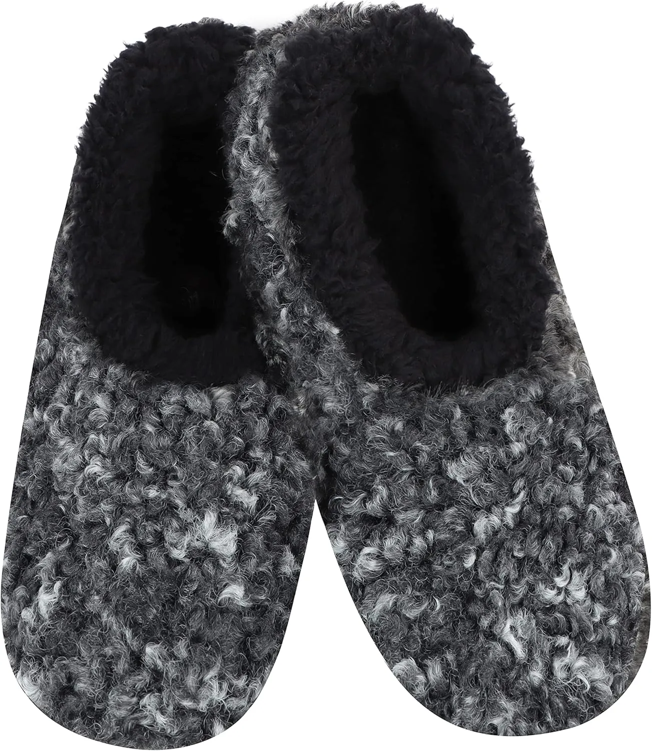 Snoozies Slipper Socks for Women Indoor, Cozy Sherpa-Lined Womens Slippers Non-Skid, Ladies Gifts