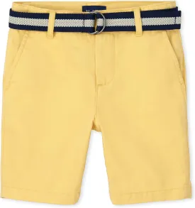 The Children's Place Belted Chino Shorts