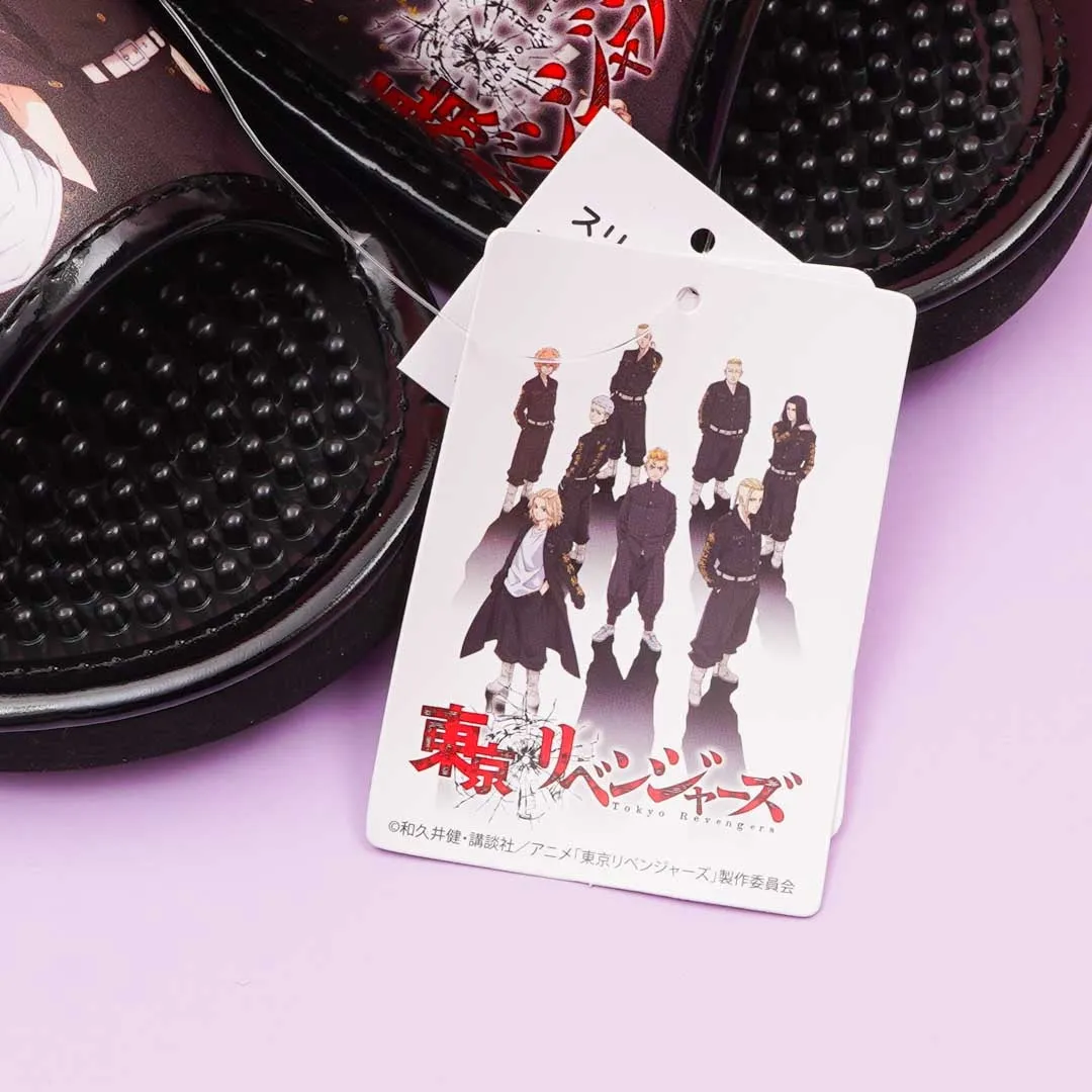Tokyo Revengers Acupressure Sandals - Black / Medium