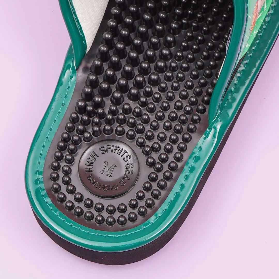 Tokyo Revengers Acupressure Sandals - Green / Medium