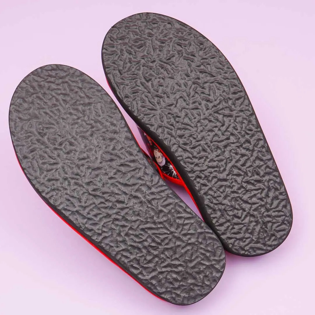 Tokyo Revengers Acupressure Sandals - Red / Medium